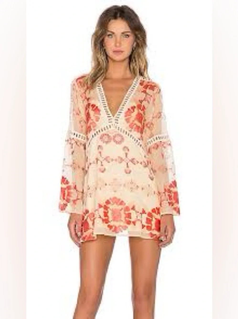 For Love And Lemons NWT Barcelona Dress Large - Picture 3 of 14